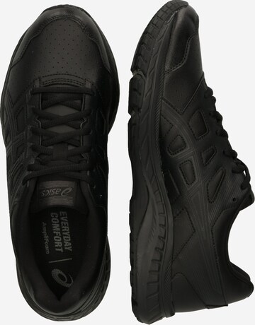 Chaussure de course 'Contend 5' ASICS en noir : sur le côté