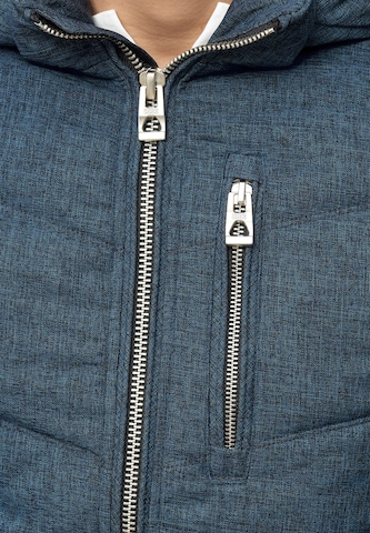 INDICODE JEANS Winter Jacket 'Circus' in Blue