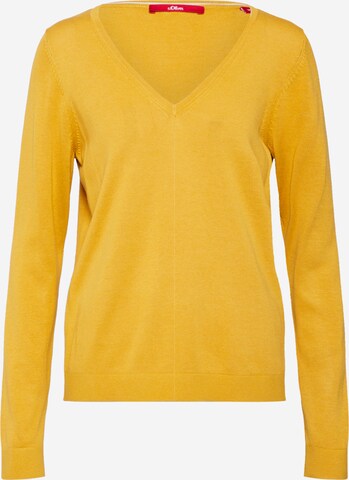 Pull-over s.Oliver en jaune : devant