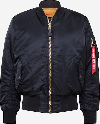 ALPHA INDUSTRIES Prijelazna jakna 'MA-1' u crvena / crna / bijela, Pregled proizvoda