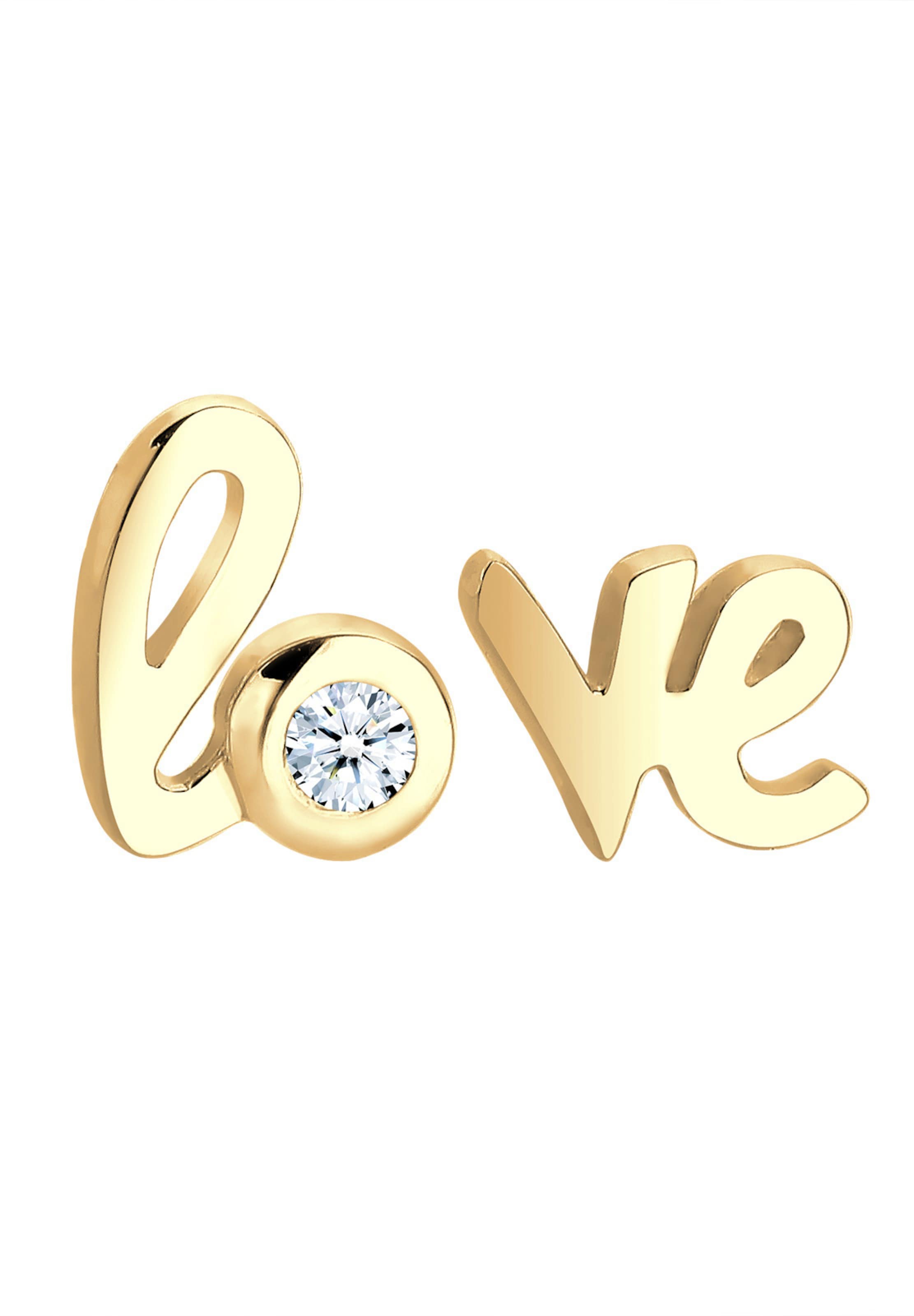 Elli DIAMONDS Earrings in Gold: front