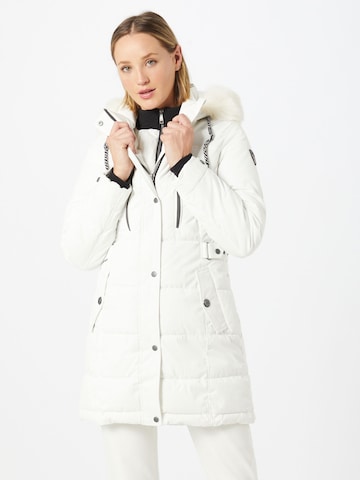 G.I.G.A. DX by killtec Outdoor Coat 'Ventoso' in White: front