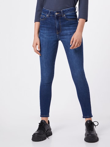 Skinny Jeans 'Erin' de la Dr. Denim pe albastru: față