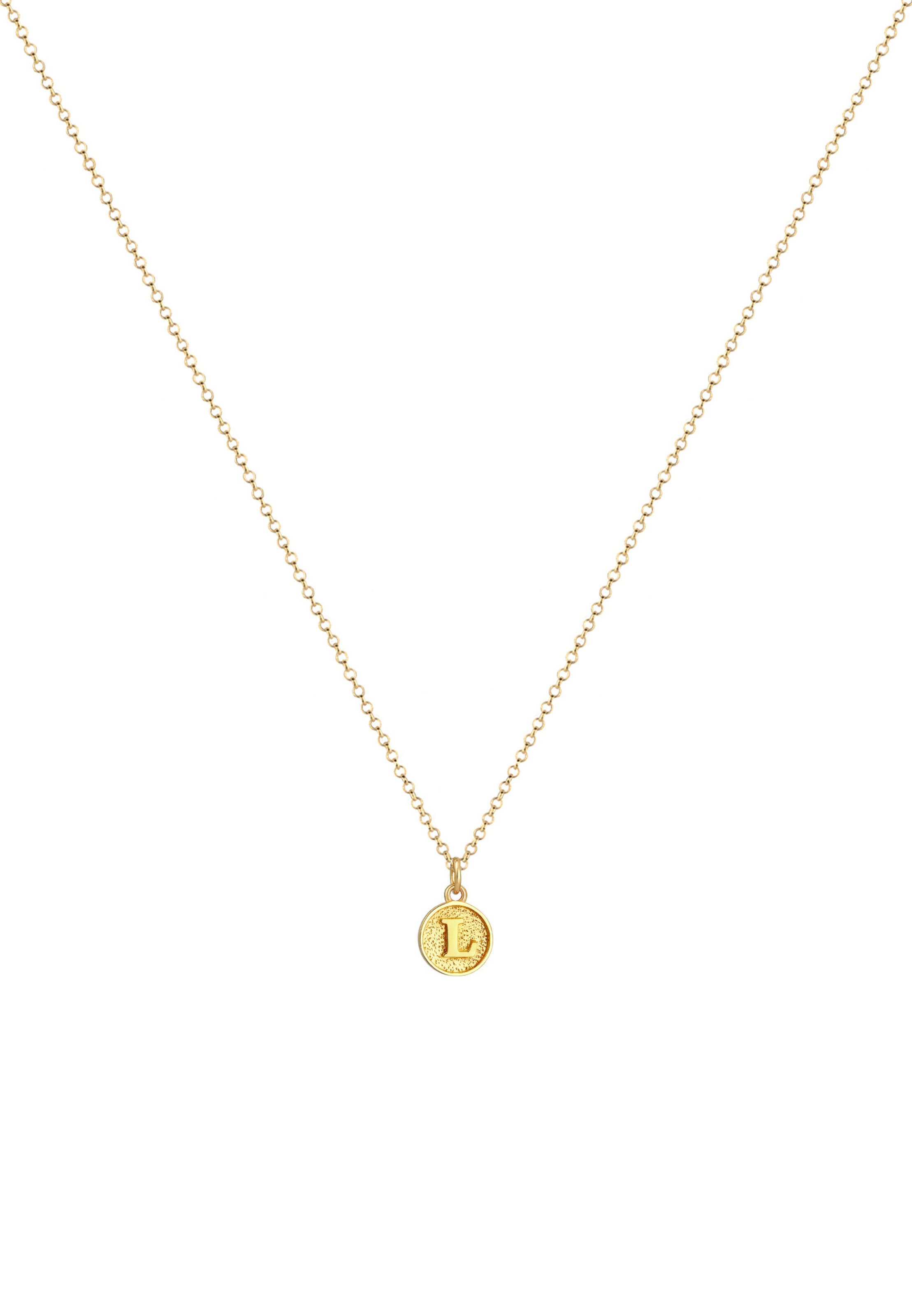 Chaîne 'Buchstabe - L' ELLI en or : devant