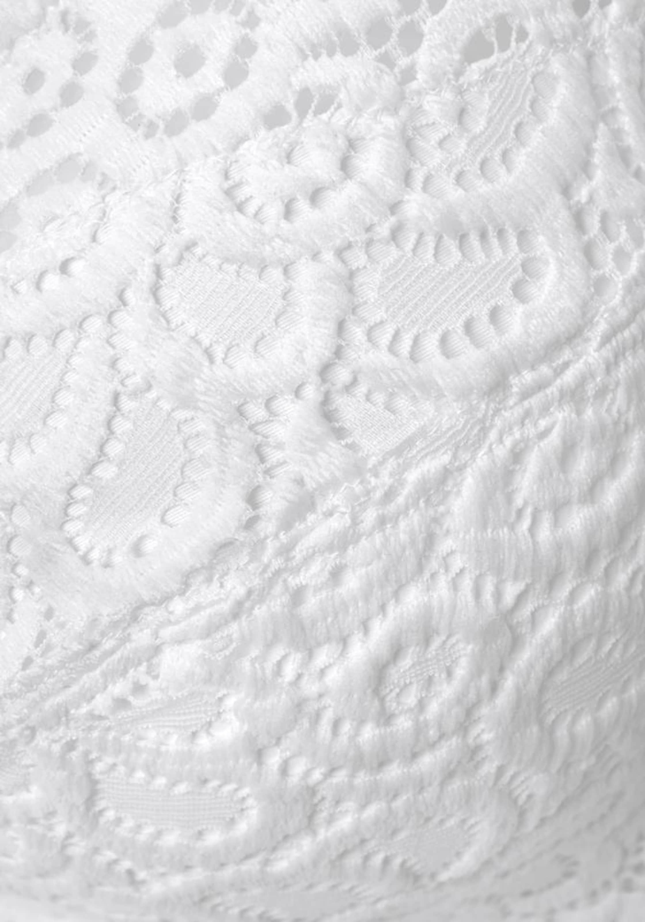 PETITE FLEUR Triangel BH in Wit