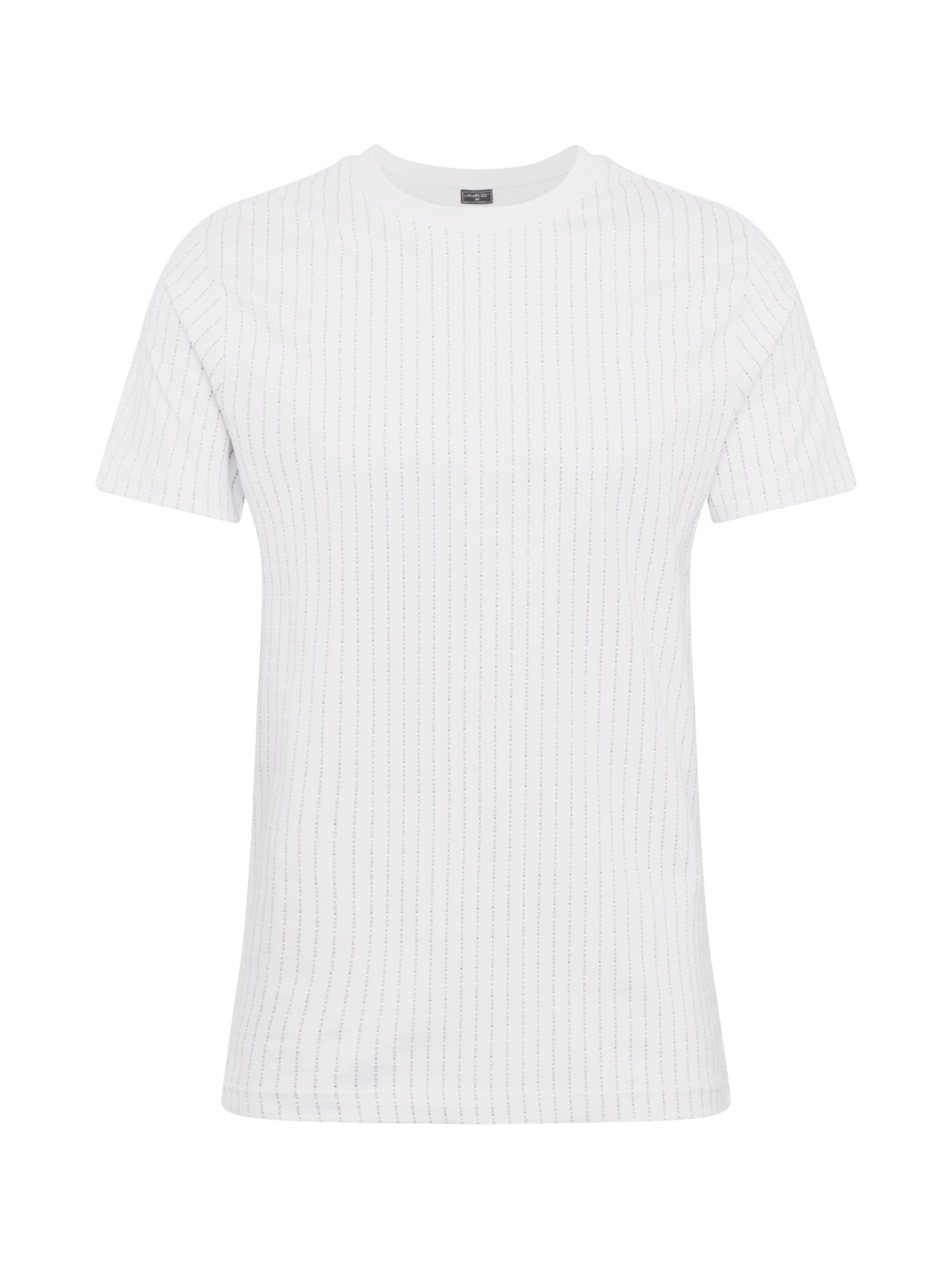 Maglietta 'Fuckyou' di Mister Tee in bianco: frontale