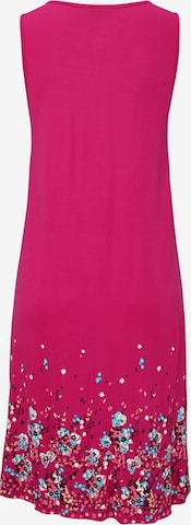 BEACH TIME Пляжное платье в Ярко-розовый