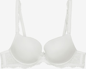LingaDore Push-up Bra 'DAILY LACE' in White: front