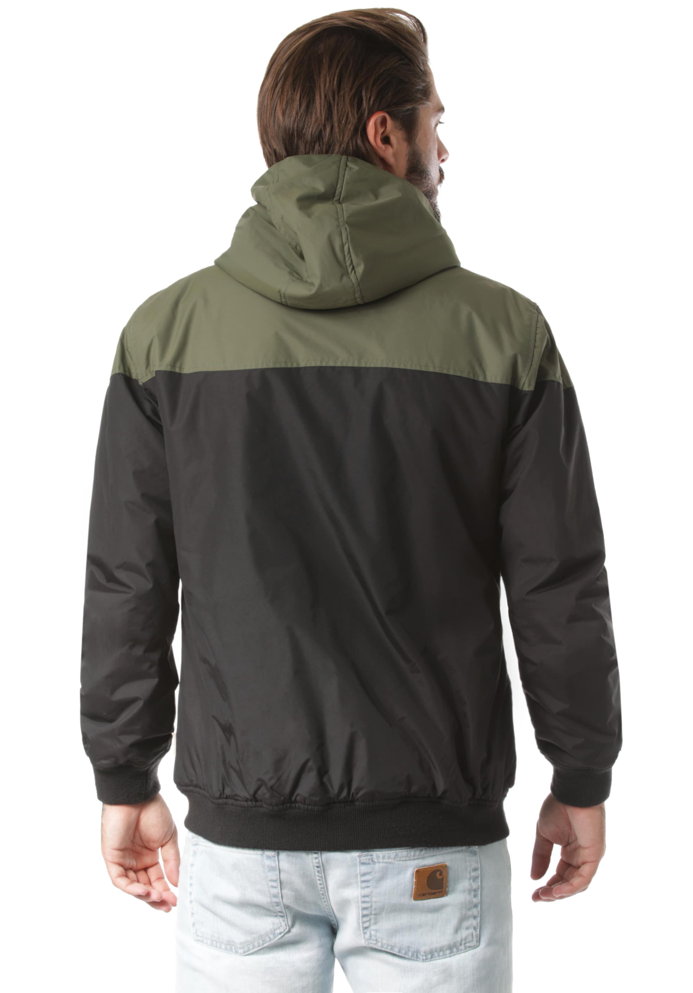 Iriedaily Overgangsjakke 'Insulaner' i sort