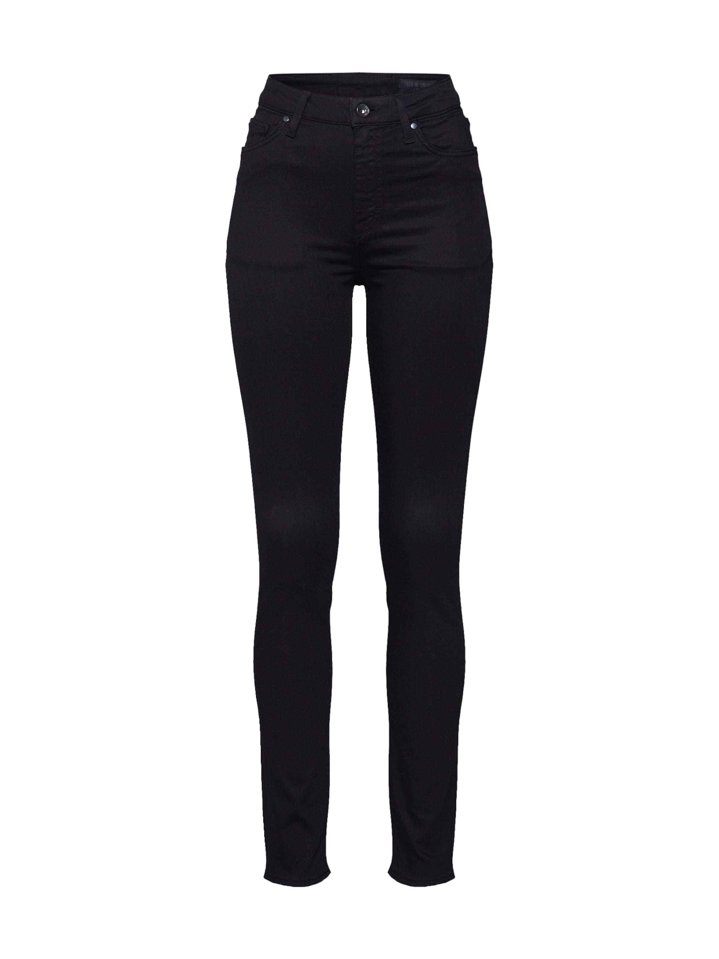 Tiger of Sweden Skinny Jeans 'Shelly' in Zwart: voorkant