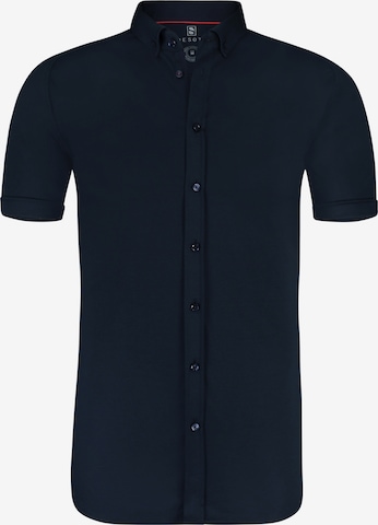 DESOTO Button Up Shirt in Blue: front