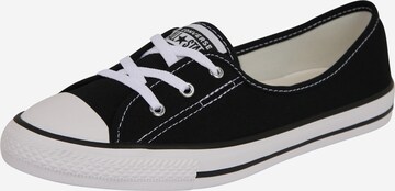 Slip on 'Chuck Taylor All Star' CONVERSE en noir : devant