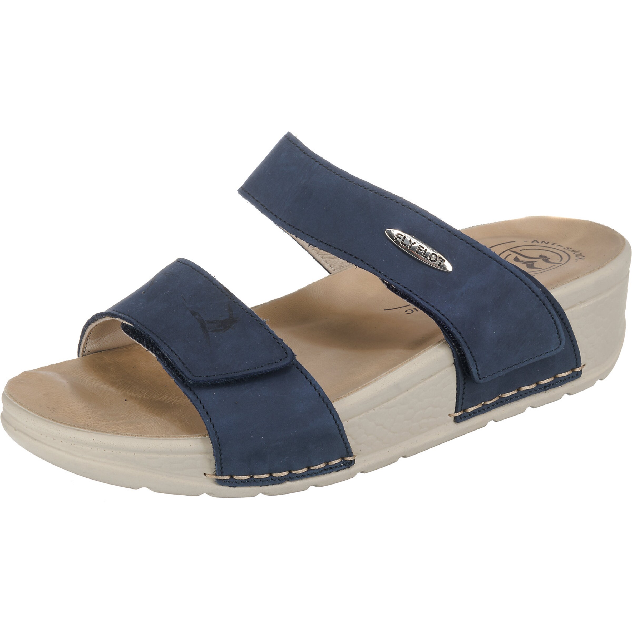 FLY FLOT - Pantoletten in blau