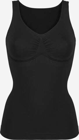 NUANCE Shaping Top in Black: front