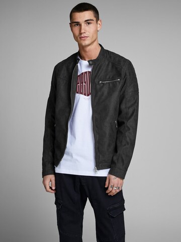 JACK & JONES Regular Fit Jacke in Schwarz