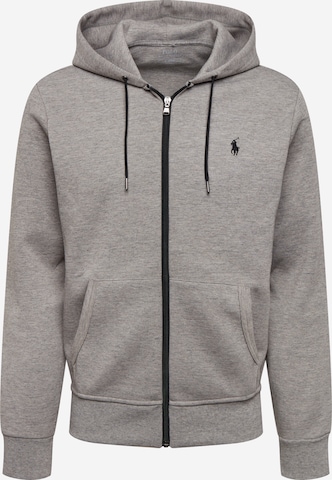 Polo Ralph Lauren Sweatjacke 'LSFZHOODM1' in Grau: predná strana