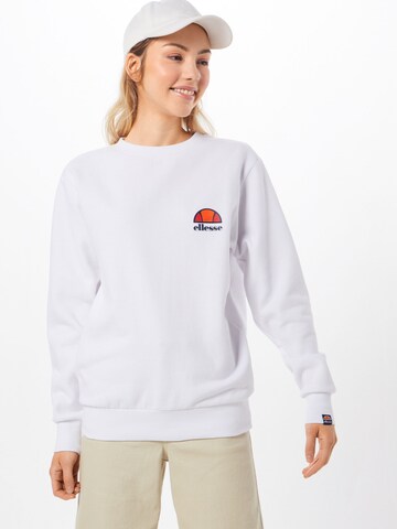 ELLESSE Sweatshirt 'Haverford' i vit: framsida