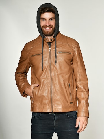 MUSTANG Between-season jacket 'Foster' in Brown: front