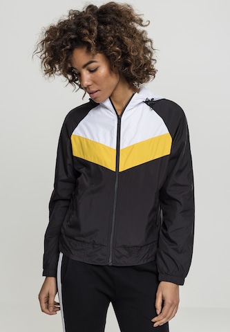 Urban Classics Between-Season Jacket in Black: front