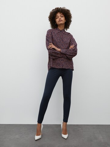 EDITED Bluse 'Emina' in Blau