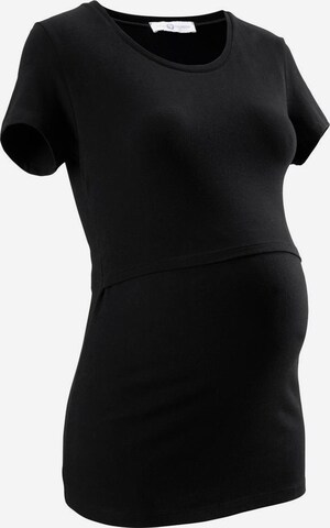 Neun Monate Shirt in Black