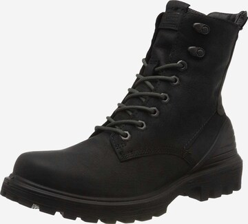 ECCO Lace-Up Boots in Black: front