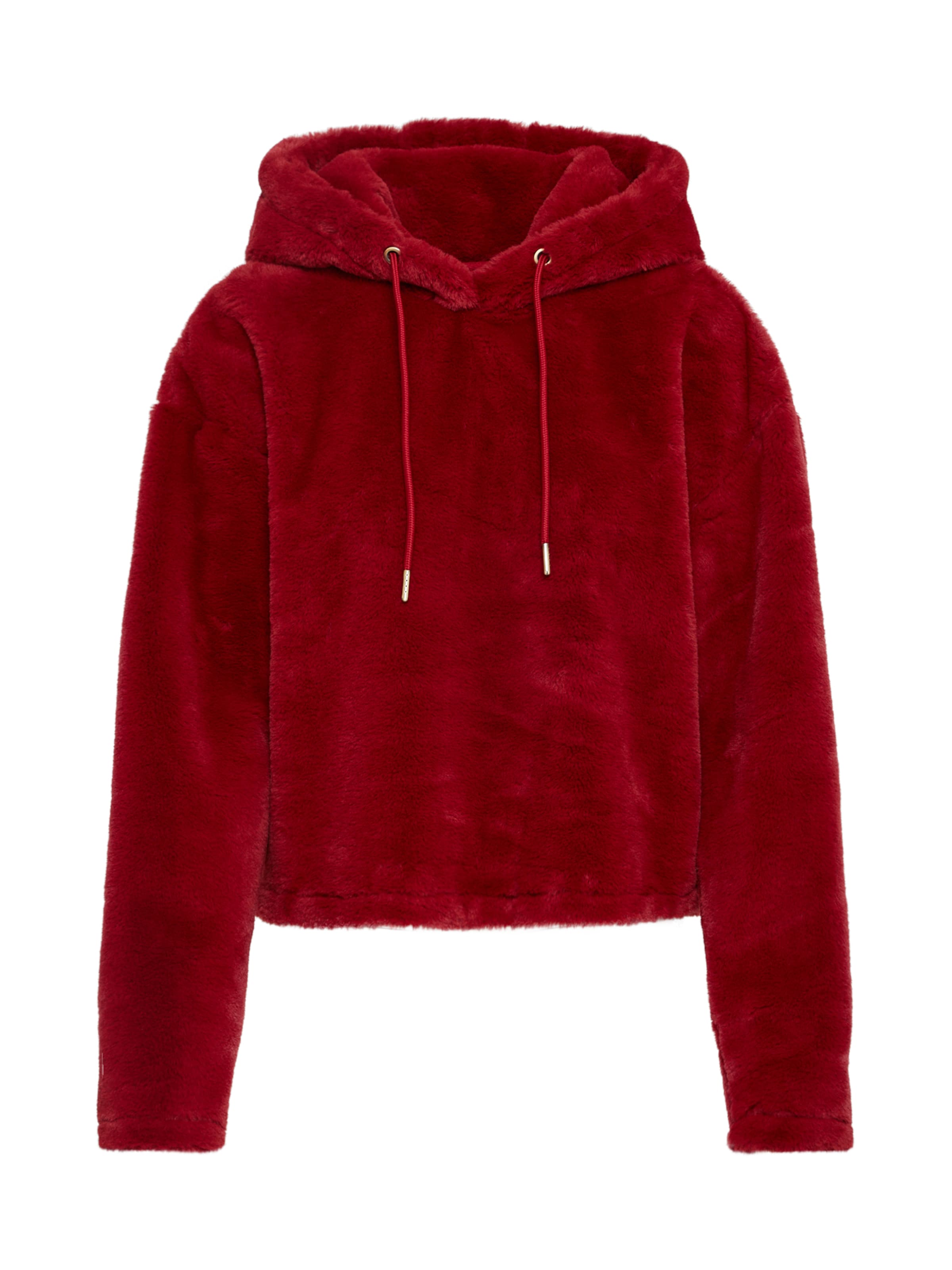 Bluză de molton de la Urban Classics pe roșu: față