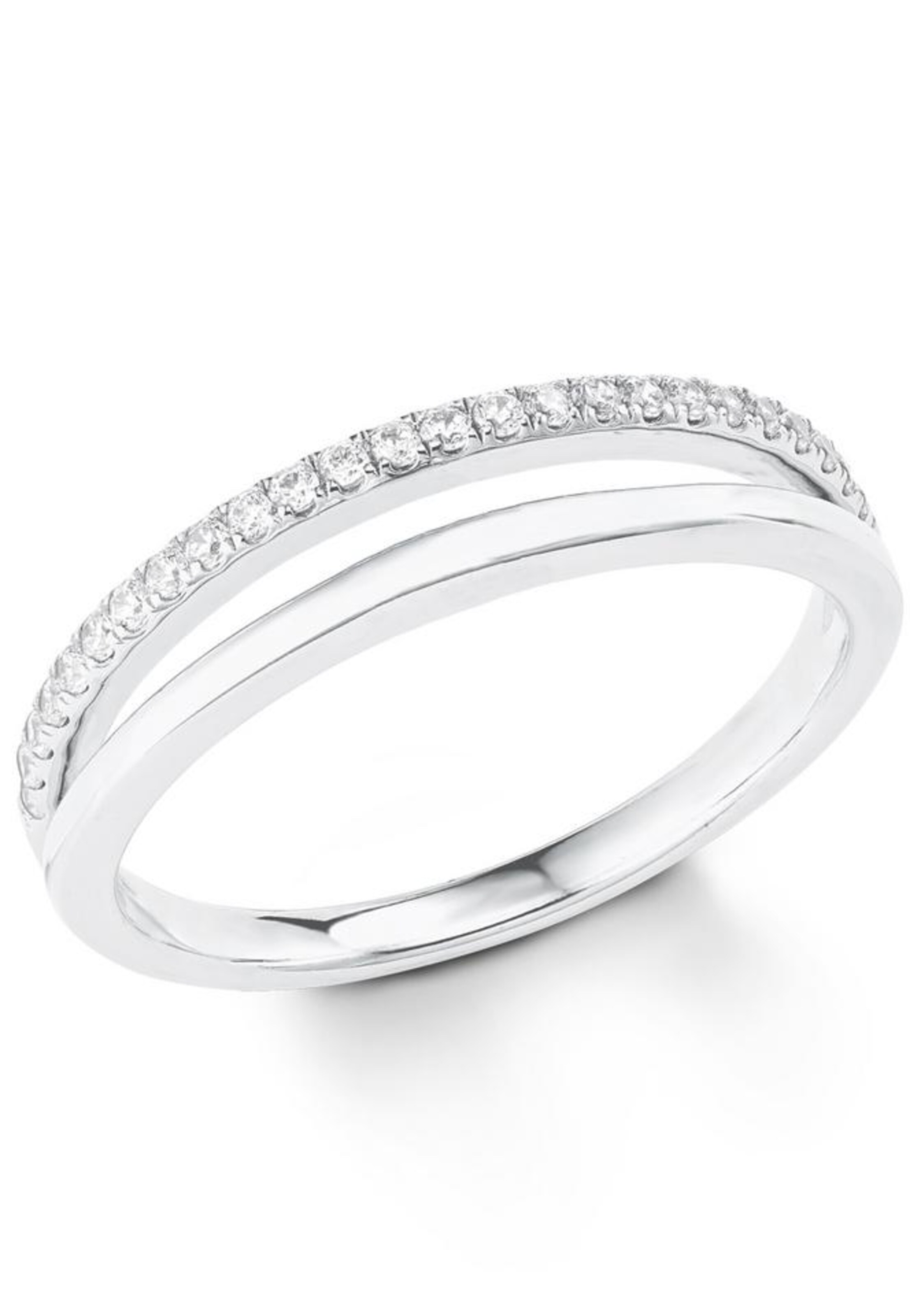 s.Oliver Ring in Silver: front