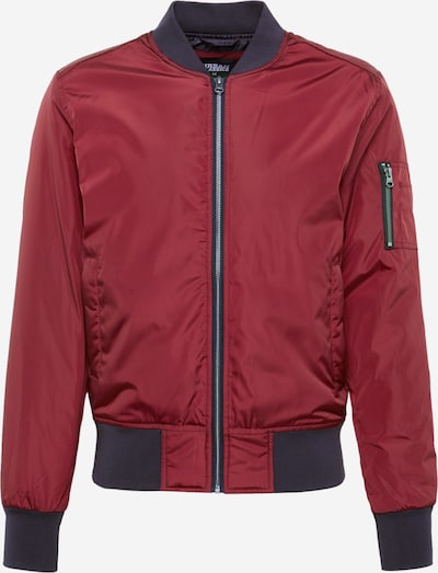 Urban Classics Veste mi-saison en bleu marine / bordeaux, Vue avec produit