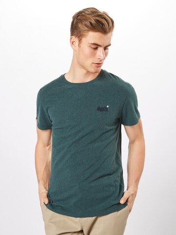 Superdry Regular Fit T-Shirt in Grün