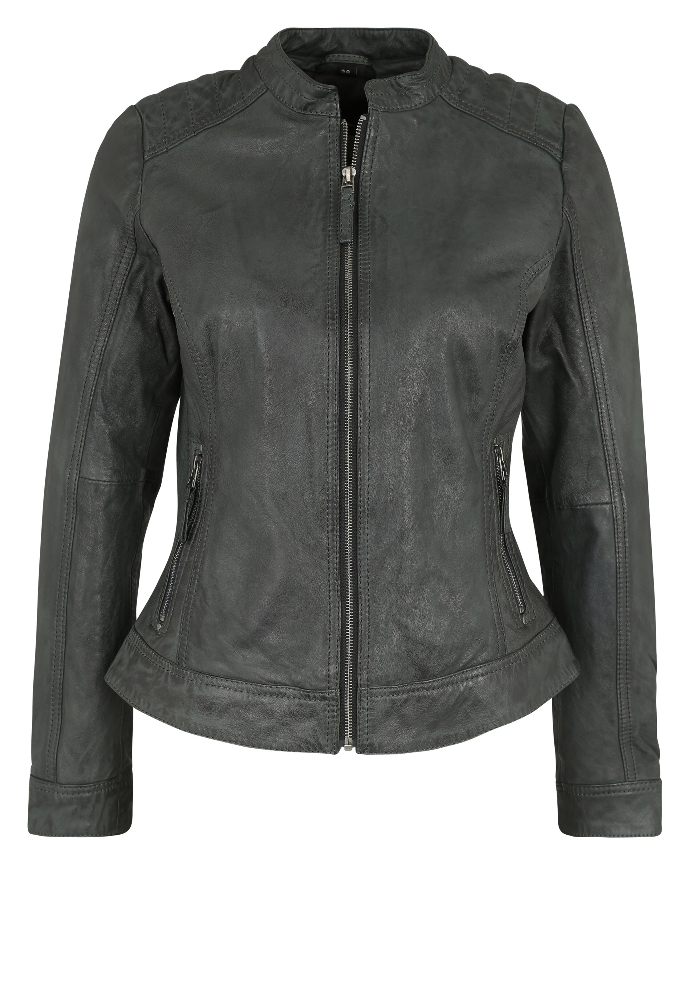 7ELEVEN Between-Season Jacket 'Feman' in Grey: front