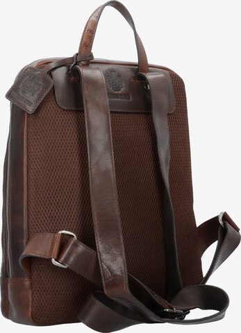 LEONHARD HEYDEN Backpack 'Roma' in Brown