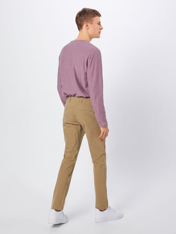 Dockers Slimfit Παντελόνι τσίνο 'SMART 360 FLEX ALPHA SLIM (TAPERED)' σε μπεζ: πίσω