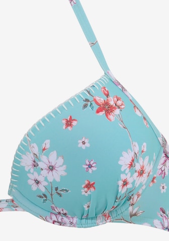 Push-up Hauts de bikini 'Ditsy' SUNSEEKER en bleu