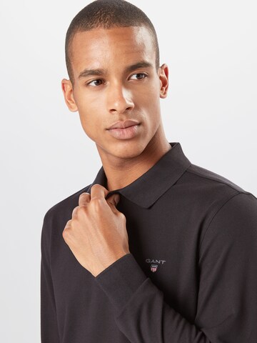 GANT Regular Fit Poloshirt in Schwarz