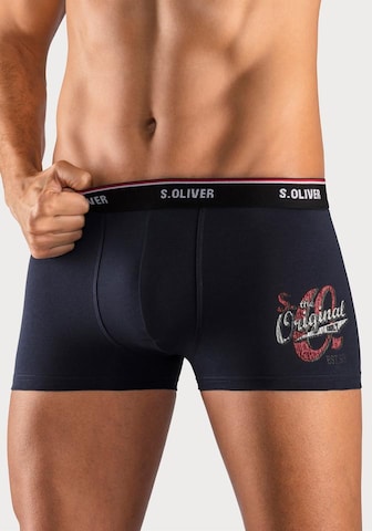 s.Oliver - Calzoncillo boxer en azul