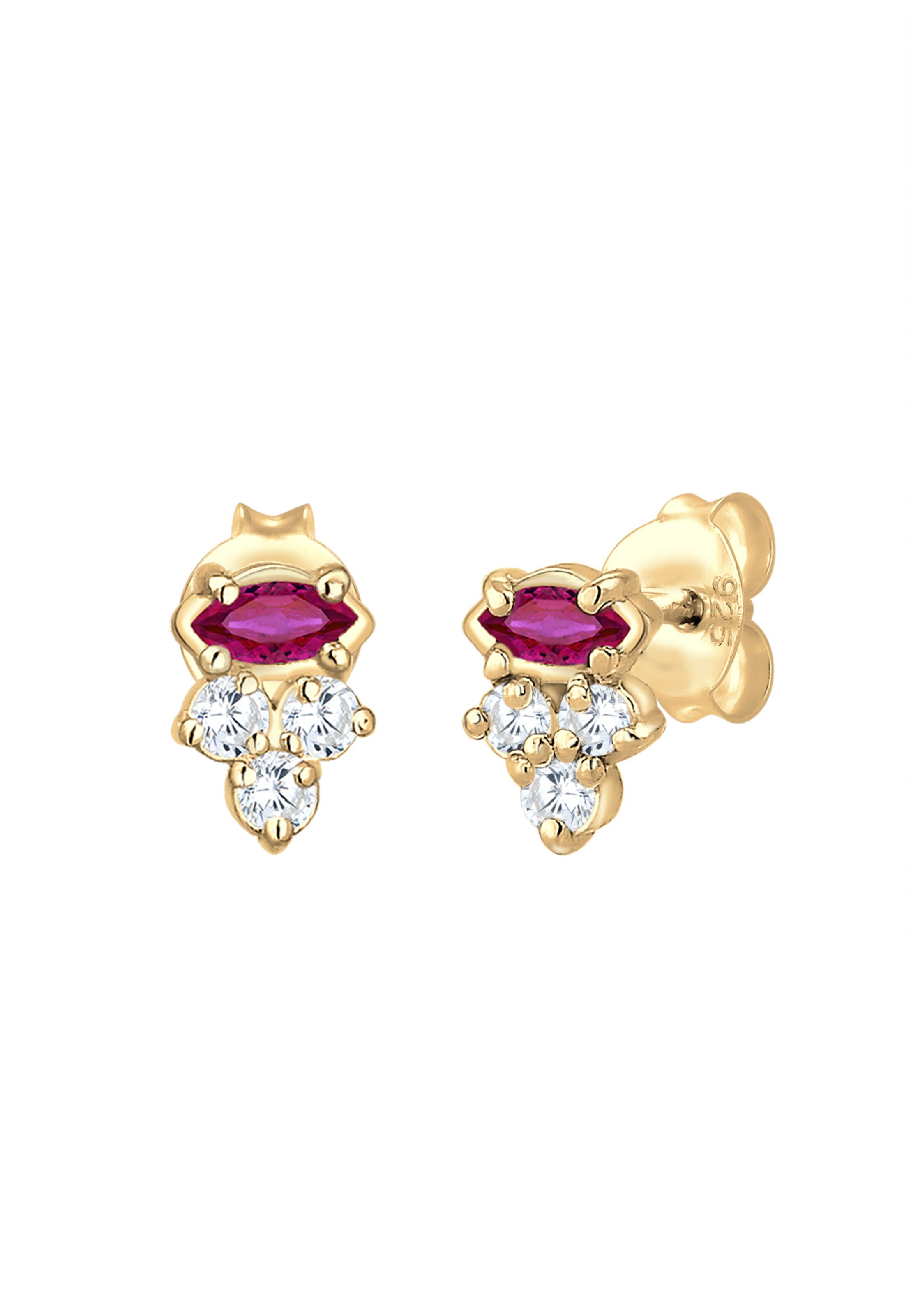 ELLI Earrings in Gold: front