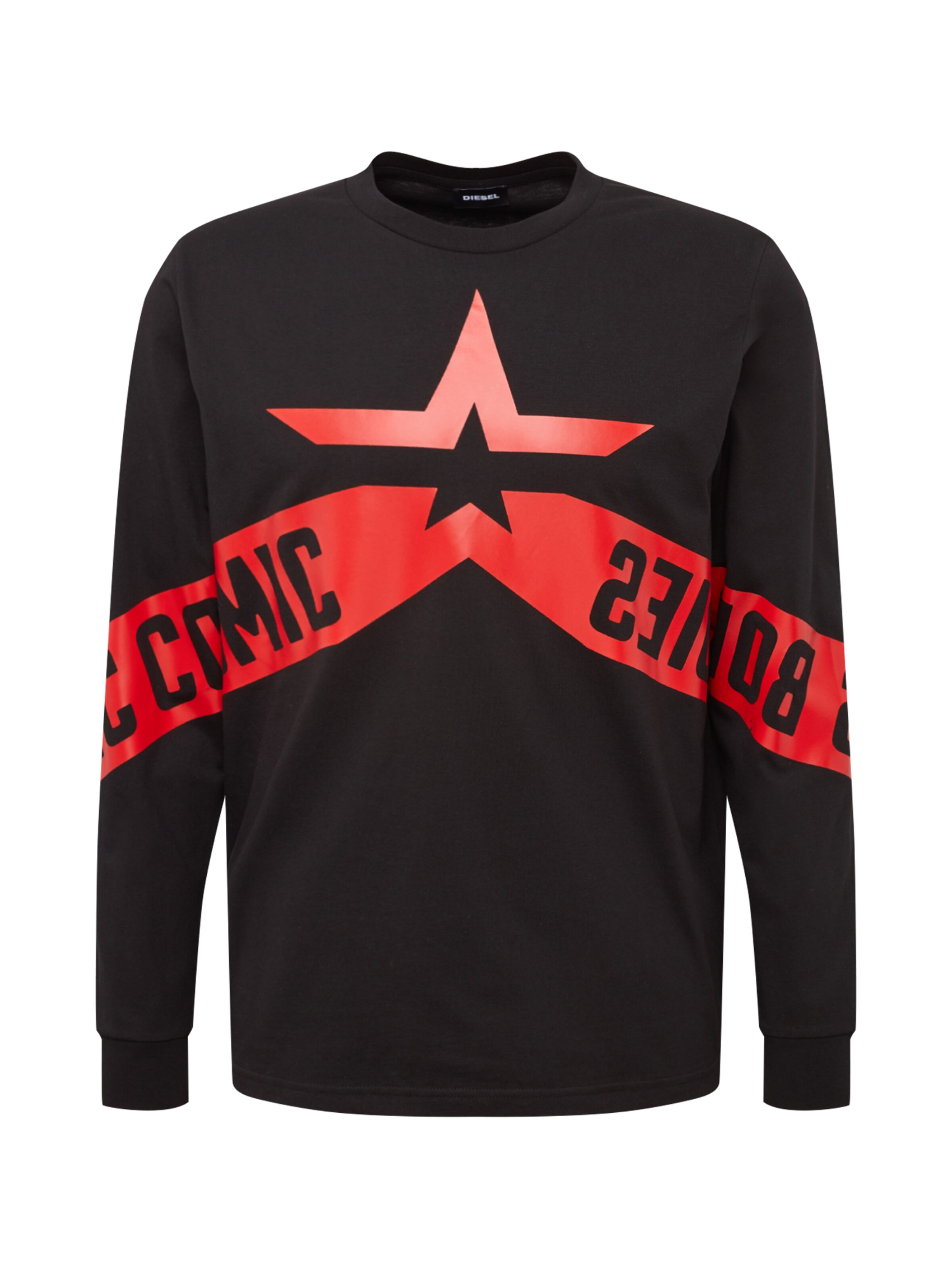 DIESEL - Sweatshirt in de kleur Rood