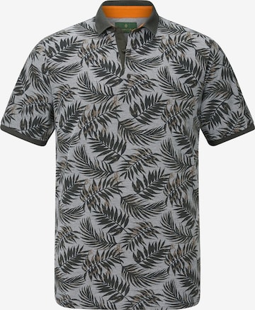 Charles Colby Shirt ' Earl Angus ' in Grijs: voorkant