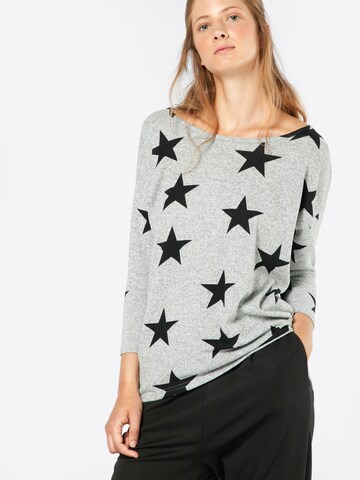 ONLY Shirt 'Elcos' in Grau: Vorderseite