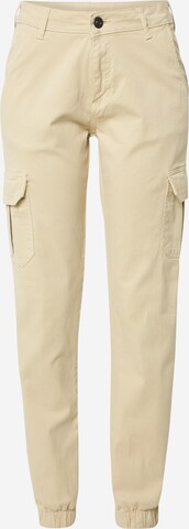 Pantalon cargo Urban Classics en beige : devant