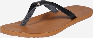 ROXY - Sandalias de dedo 'JYLL' en negro: frente