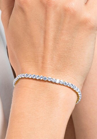 Swarovski Armband 'Tennis Deluxe' in Gold