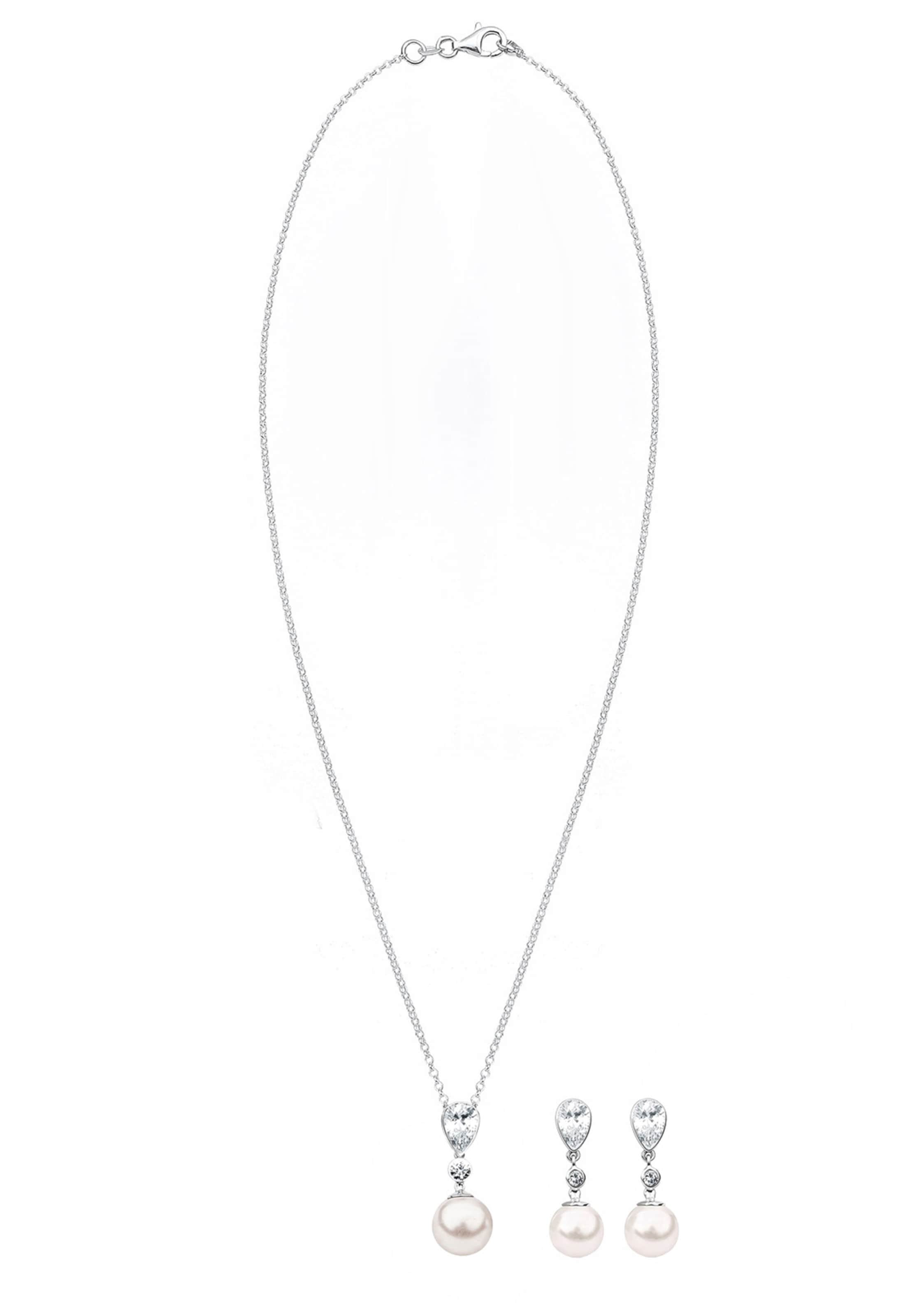 Nenalina Schmuckset in Silber: Vorderseite