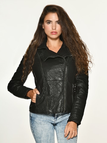 Maze Between-Season Jacket 'Angely' in Black: front