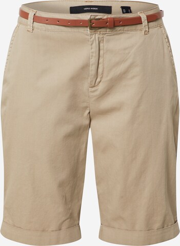 Regular Pantalon chino 'Flash' VERO MODA en beige : devant