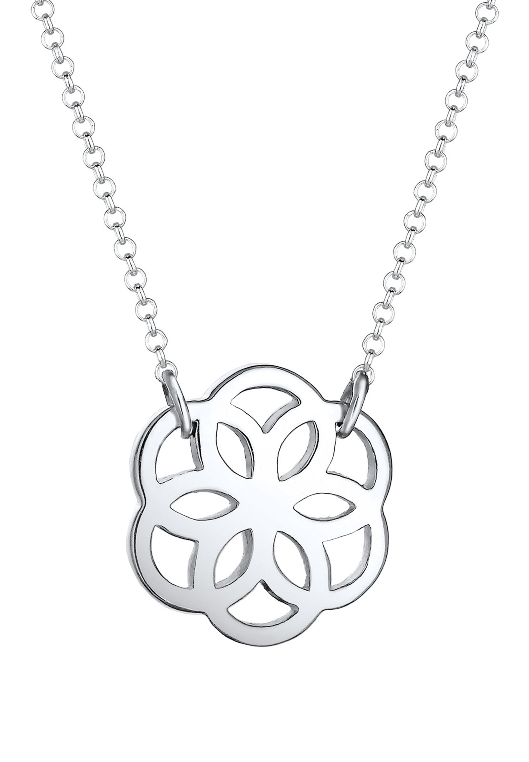 Chaîne 'Blume' ELLI en argent : devant