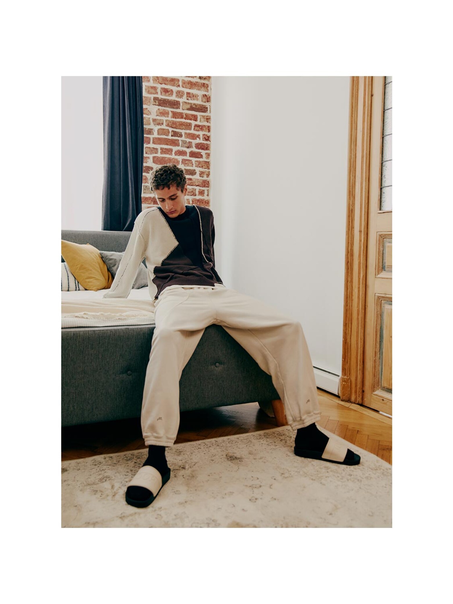 Madson - Greige Sweater Look