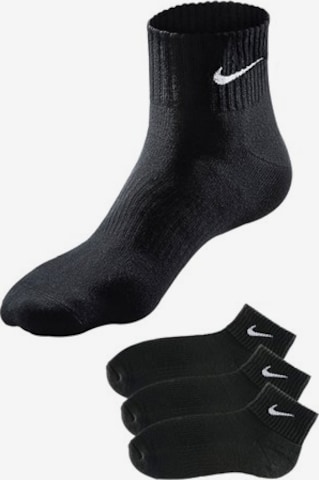 Chaussettes de sport 'Everyday Cush' NIKE en noir