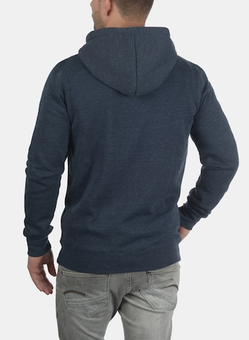 !Solid Zip-Up Hoodie 'BertiZip' in Blue